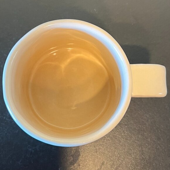 Rae Dunn By Magenta Dimpled Mug  w/ Typewriter Font Single Word STRENGTH. - Picture 7 of 9